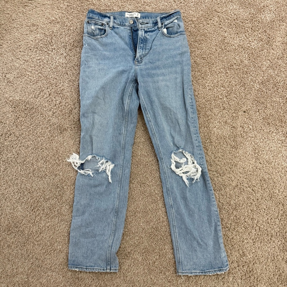 Abercrombie & Fitch Women's Blue Jeans